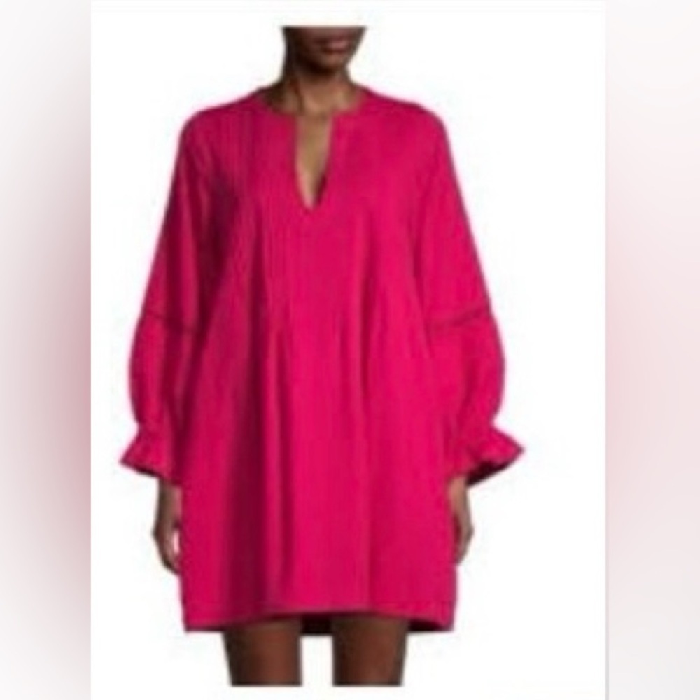 Roller Rabbit M Balloon Sleeves Tunic Dress